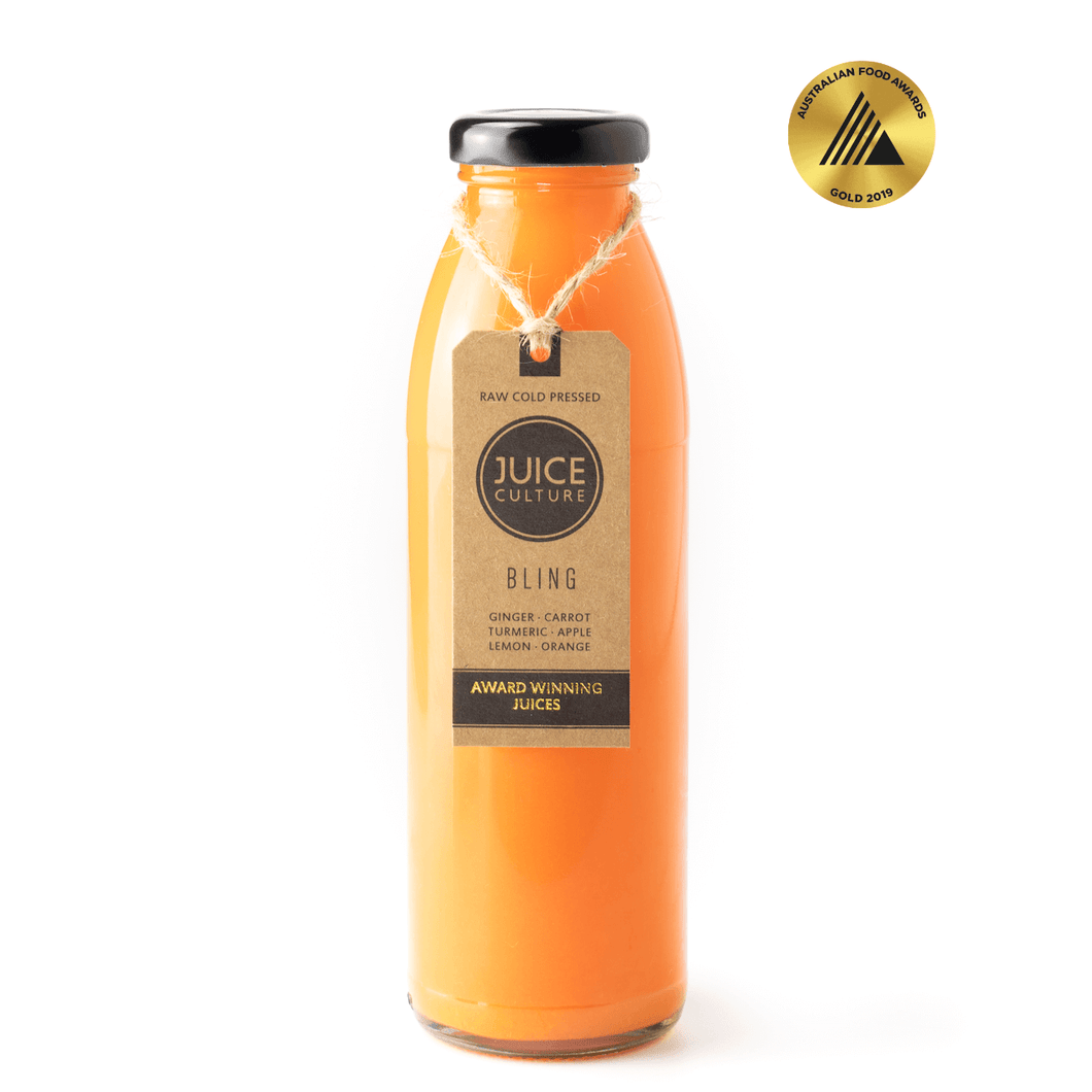 BLING - Award Winning - Carrot, Tumeric, Ginger